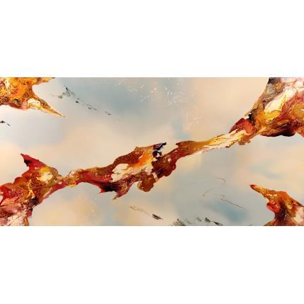 Peinture 429A par Naen | Tableau Abstrait Acrylique, Encre Minimaliste