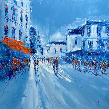 Painting Place du Tertre by Raffin Christian | Painting Figurative Oil Urban