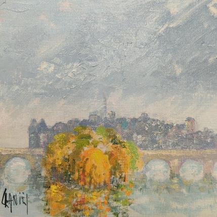 Peinture Au petit matin par Sannier Daniel | Tableau Impressionnisme Huile Paysages
