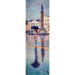 Peinture Les Déesses par Rigaux Régis | Tableau Figuratif Huile Urbain