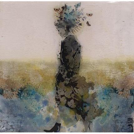 Peinture Marta de Paseo par Bofill Laura | Tableau Figuratif Acrylique, Résine Portraits