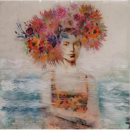 Painting Cristina by Bofill Laura | Painting Figurative Acrylic, Resin Pop icons, Portrait