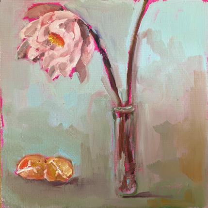 Painting Soliflore by Morales Géraldine | Painting Figurative Oil Pop icons, Still-life