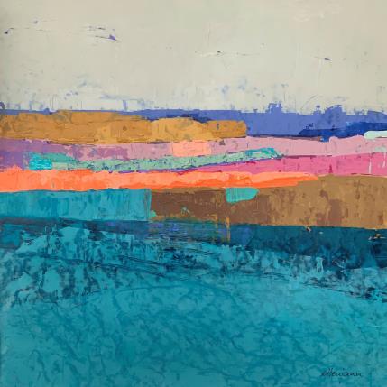 Pintura La nouvelle lumière  por Ottenjann Andrea | Pintura Abstract Acrylic Landscapes