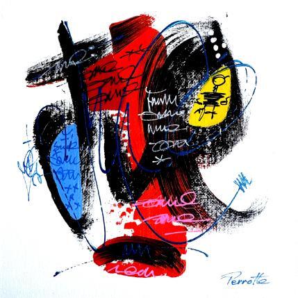 Peinture XAYA par Perrotte | Tableau Art Singulier Acrylique