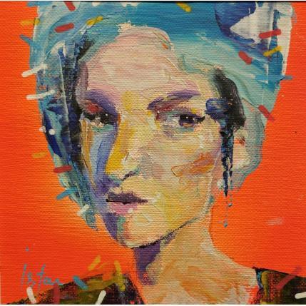 Peinture Orange, ô désespoir! par Yavru Irfan | Tableau Figuratif Huile