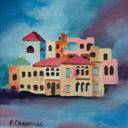 Painting Lebanon Houses # 7 by Chammas Fady | Painting Figurative