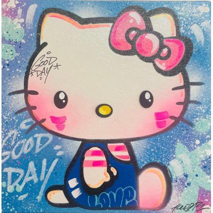 Painting HELLO KITTY by Kedarone | Painting Pop-art Acrylic, Graffiti Pop icons