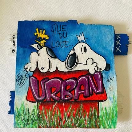 Peinture Urban par Molla Nathalie  | Tableau Pop-art Acrylique, Bois, Posca Icones Pop