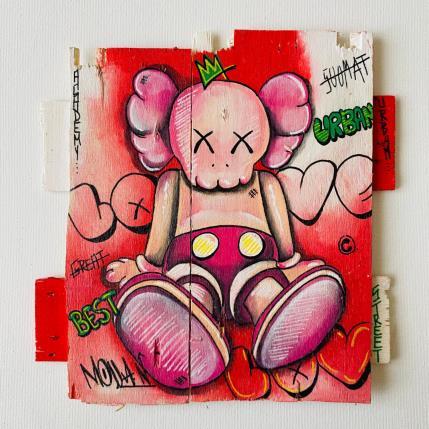 Peinture BEST par Molla Nathalie  | Tableau Pop-art Acrylique, Bois, Posca Icones Pop