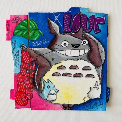 Peinture JOIE  par Molla Nathalie  | Tableau Pop-art Acrylique, Bois, Posca Icones Pop