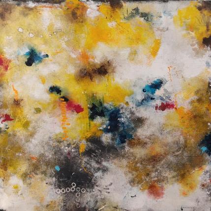 Peinture Mis palabras par Jiménez Conesa Francisco | Tableau Abstrait Acrylique, Fusain