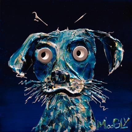 Peinture SENSIUS par Moogly | Tableau Art Singulier Acrylique, Pigments, Résine Animaux