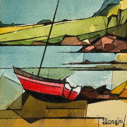 Peinture MARÉE BASSE 3 par Langlois Jean-Luc | Tableau