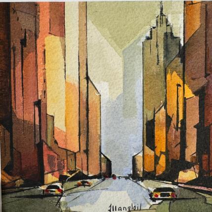 Peinture NEW YORK 3 par Langlois Jean-Luc | Tableau