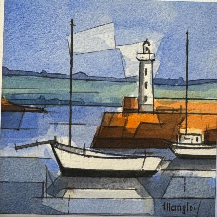 Peinture PORT 2 par Langlois Jean-Luc | Tableau