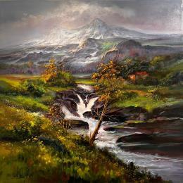 Pintura Monte perdido (Pirineos) por Cabello Ruiz Jose | Pintura Figurative Oil