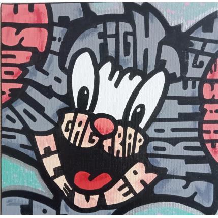 Peinture Tom Happy Face  par Cmon | Tableau Pop-art Icones Pop