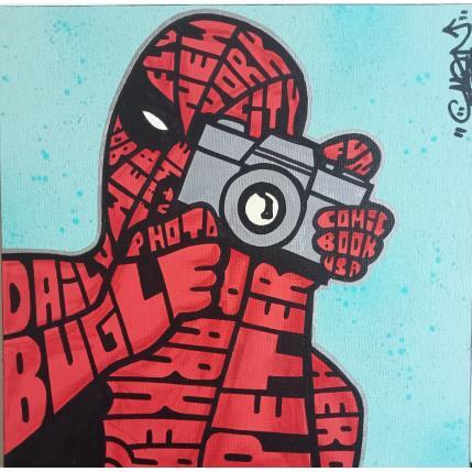 Peinture Spiderman Photo par Cmon | Tableau Pop-art Icones Pop