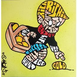 Pintura Richie Rich Egg Hunt  por Cmon | Pintura Pop-art Pop icons