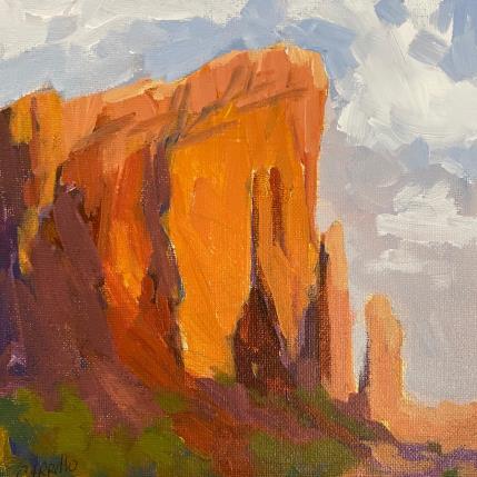 Painting It's a New Day by Carrillo Cindy  | Painting Figurative Oil Landscapes