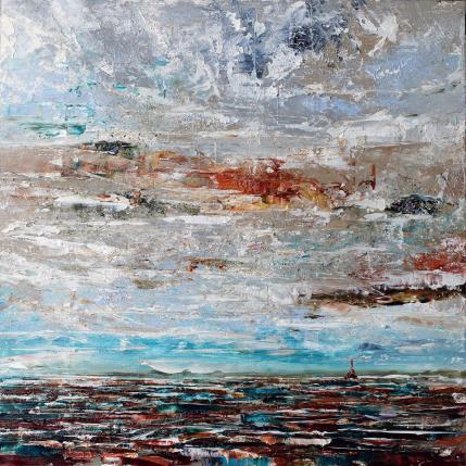 Peinture Paris le jour #6 par Reymond Pierre | Tableau Figuratif Huile Paysages, Urbain