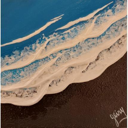 Peinture Islande par Geiry | Tableau Matiérisme