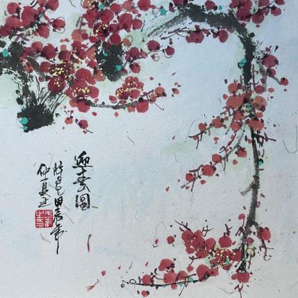 Peinture F3 Spring  10019-20735-20240912-10 par Yu Huan Huan | Tableau Figuratif Aquarelle, Encre Nature