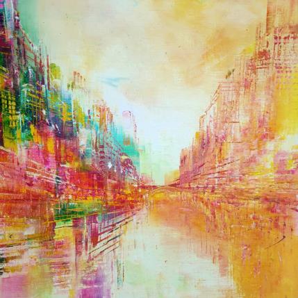 Painting Pendant l'été by Levesque Emmanuelle | Painting  Oil