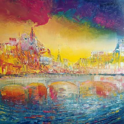 Painting Les ponts féériques by Levesque Emmanuelle | Painting  Oil