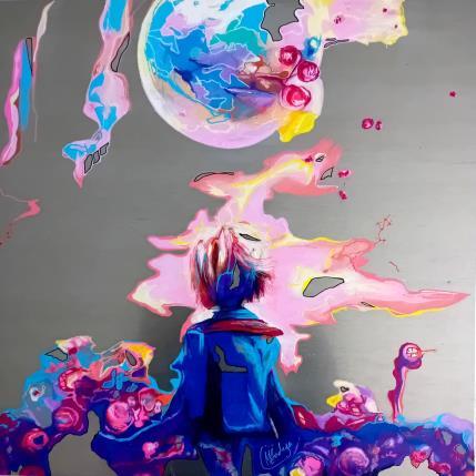 Peinture The little Prince par Medeya Lemdiya | Tableau Pop-art Acrylique, Métal Icones Pop