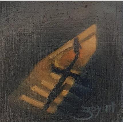 Peinture Balade nocturne par Zbylut Ludovic | Tableau Figuratif Huile