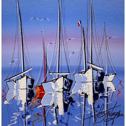 Peinture Les flots salés par Fonteyne David | Tableau Figuratif Acrylique