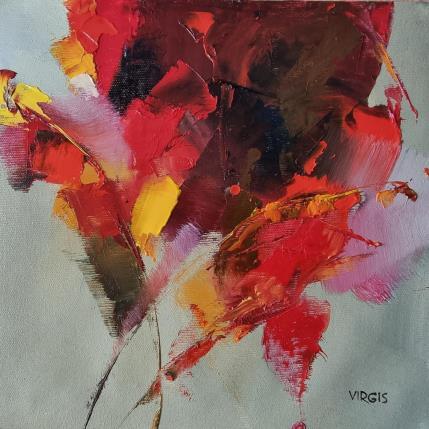 Peinture For you par Virgis | Tableau Abstrait Huile Minimaliste