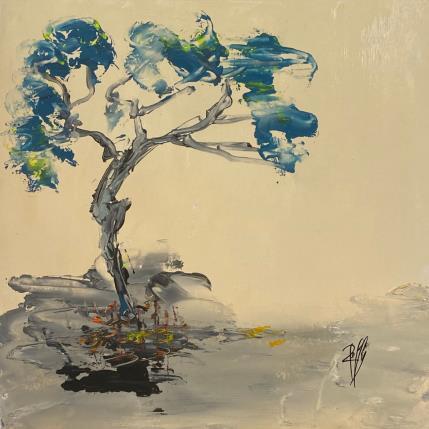 Painting D'ici by Raffin Christian | Painting Figurative Oil Nature