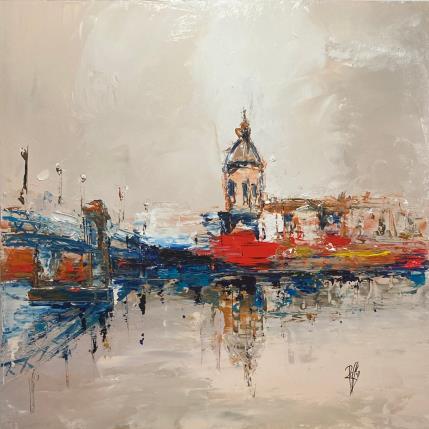 Peinture Le Dôme par Raffin Christian | Tableau Figuratif Huile Urbain