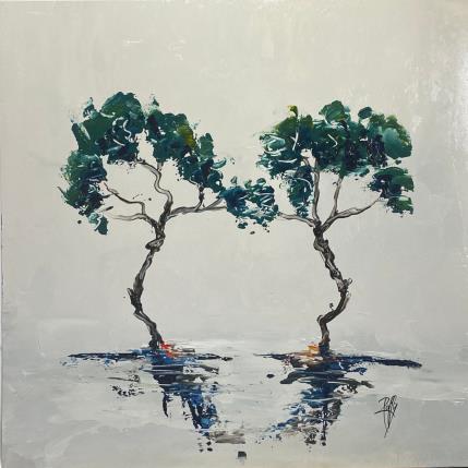 Peinture Un peu de Nous par Raffin Christian | Tableau Figuratif Huile Nature