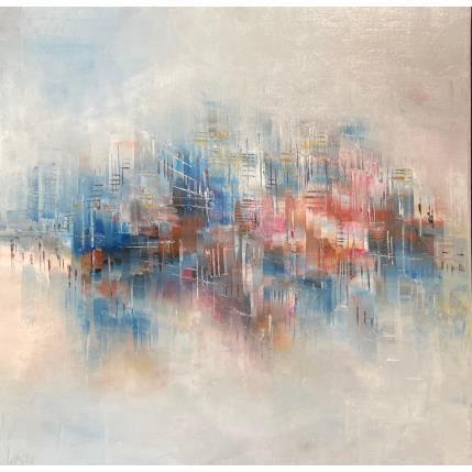 Painting Dans les nuages by Levesque Emmanuelle | Painting  Oil