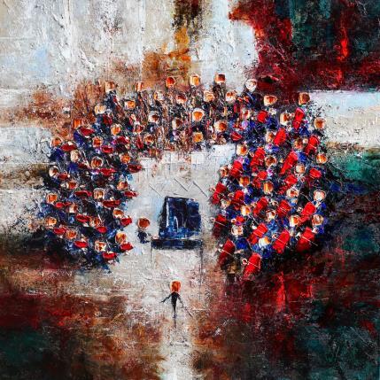 Peinture Concert parisien par Reymond Pierre | Tableau Figuratif Huile Musique