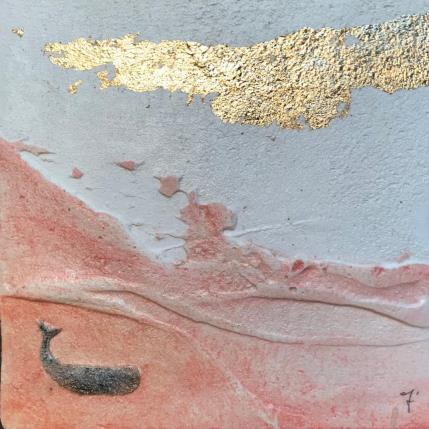 Painting LUNA PARK by Roma Gaia | Painting Subject matter Acrylic, Sand Minimalist