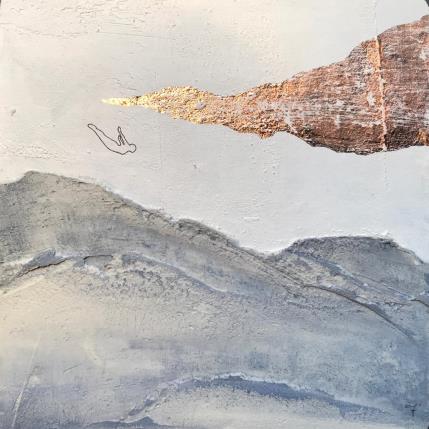 Painting COMFORT ZONE by Roma Gaia | Painting Subject matter Acrylic, Sand Minimalist, Pop icons