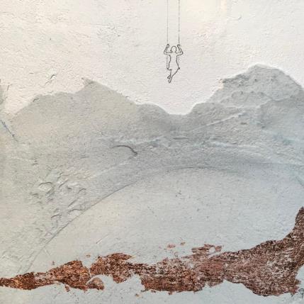 Peinture SOSPESA par Roma Gaia | Tableau Matiérisme Acrylique, Sable Minimaliste