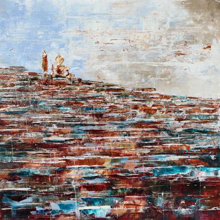 Peinture PAris Butte Montmartre 2 par Reymond Pierre | Tableau Figuratif Huile Urbain