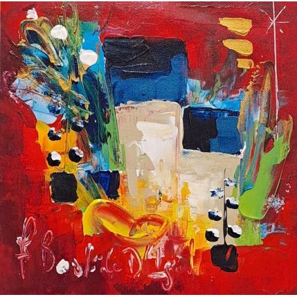 Peinture L'esprit en vacances par Bastide d´Izard Armelle | Tableau Abstrait