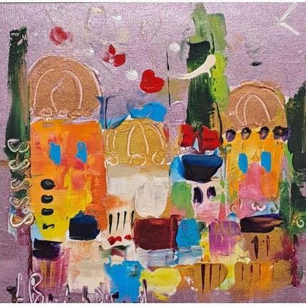 Painting Byzance by Bastide d´Izard Armelle | Painting Abstract