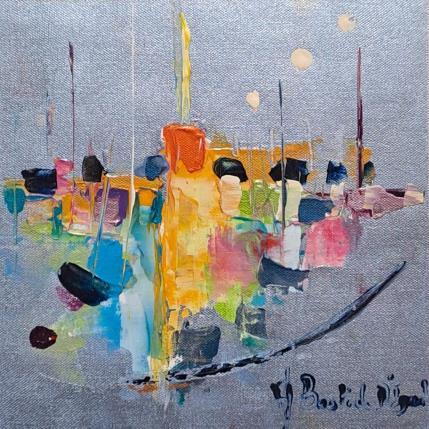 Peinture Magie du matin par Bastide d´Izard Armelle | Tableau Abstrait