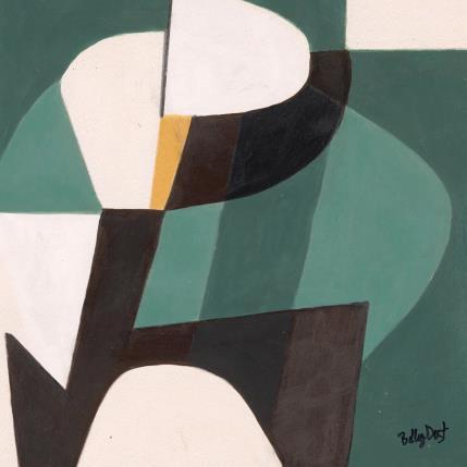 Peinture vienna par Billy Dust | Tableau Abstrait Acrylique Architecture