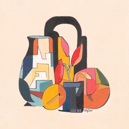 Peinture Spirit of Exctasy par Billy Dust | Tableau Abstrait Acrylique Natures mortes