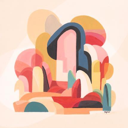 Peinture Balaï par Billy Dust | Tableau Abstrait Acrylique Natures mortes