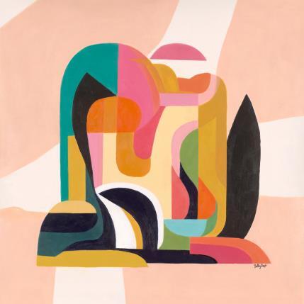 Peinture Muzzie par Billy Dust | Tableau Abstrait Acrylique Natures mortes